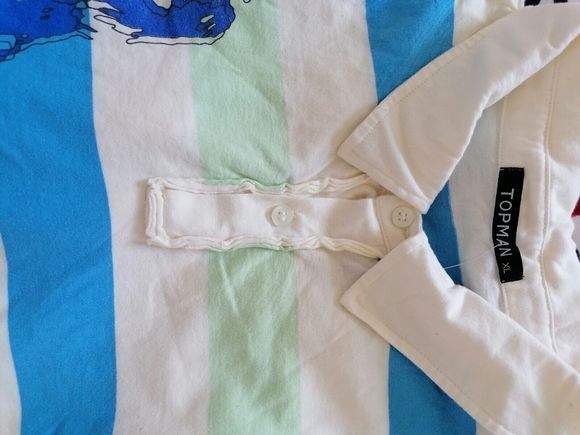 Topman Polo shirt Mens XL 42 To 44 Inch Chest 100% Cotton Fab Colours - Picture 13 of 14